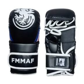 Gants MMA Officiels FUJI x FMMAF - Noir - Édition Officielle FMMAF