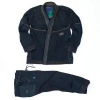Kimono JJB Onyx en Jean Selvedge - Vanguard