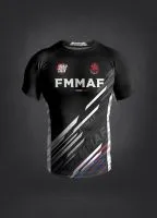 Rashguard Bar Tack x FMMAF 'Drift' - Grade Blanc