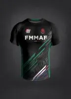 Rashguard Officiel FMMAF 'Drift' - Grade Vert