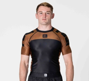Rashguard Competition Ranked Marron Fuji Sports