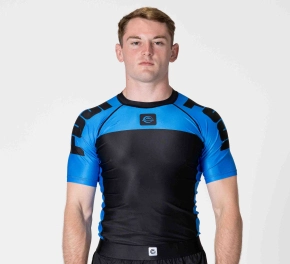 Rashguard Competition Ranked Bleu Fuji Sports