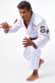 Kimono JJB Blanc - Competitore Rose Gold - Vanguard