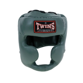 Casque de Boxe TWINS OLIVE - Protection Renforcée