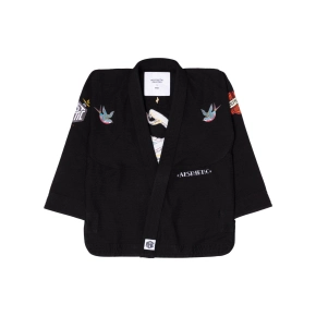 Kimono 'Old School' Noir par Aesthetic